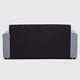 thumbnail image 3 of Sofa Paris 2 Pouf Gris Negro, 3 of 6