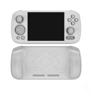 Genérico - Funda Protectora De Silicona A Prueba De Golpes Para Consola De Juegos Anbernic Rg 406H Funda Blanda Accesorios-Blanco