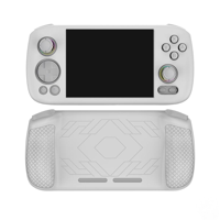 Genérico - Funda Protectora De Silicona A Prueba De Golpes Para Consola De Juegos Anbernic Rg 406H Funda Blanda Accesorios-Blanco