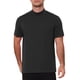 thumbnail image 5 of INSPIRE CHIC Camiseta de Hombre Cuello Mock Manga Corta Sólida Ligera de Algodón Casual Talla XL Negro, 5 of 6