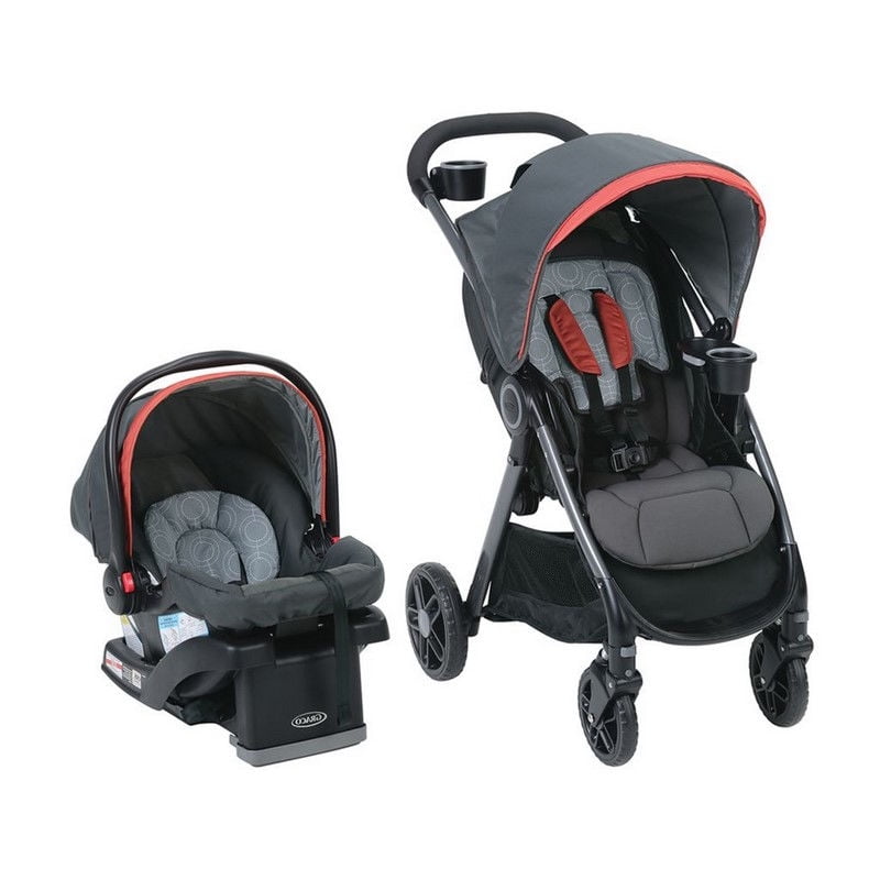 Graco - Coche Bebé Travel Fastactio Gris