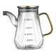 thumbnail image 3 of Botella Grande De Vidrio Para Aceite De Cocina, Dispensador De Aceite Y Vinagre Con Asa Y Tapa, 500 Ml, 3 of 5