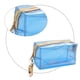 thumbnail image 3 of Bolsa de cosméticos transparente de 2 piezas, bolsa de aseo portátil, bolsa de almacenamiento de viaje, 3 of 5