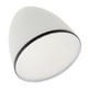 thumbnail image 2 of E27 blanco vidrio ventilador de techo ara?a pared aplique luz sombra 3, 2 of 5