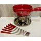 thumbnail image 2 of Olla para Fondue Ceramica Esmaltada con 5 Pinchos, 2 of 3