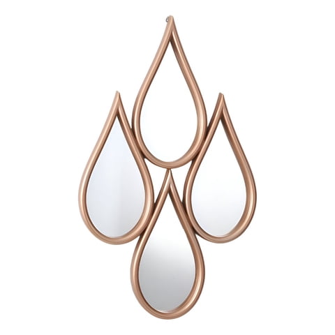 Genérico - Espejo Decorativo Enmarcado Estilo Europeo Forma Gotas Jhn