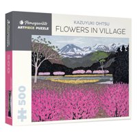 Pomegranate - Kazuyuki Ohtsu: Flowers In Village 500-Piece Jigsaw Puzzle
