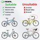 thumbnail image 5 of Espejo para Bicicleta RBRL Extra Grande Ajustable 360° Izquierdo, 5 of 7