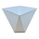 thumbnail image 1 of Macetero Maceta Geometrico Diseño Nordico Plastico Mediano blanco, 1 of 5