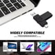 thumbnail image 5 of Unidad flash MORIC, paquete de 2 unidades, 32 GB, USB 2.0, doble USB C/A, 2 en 1, 5 of 6