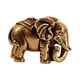 thumbnail image 2 of Estatuillas De Estatuas De Elefante Mini Estatua De Elefante De Latón Para La Riqueza De La Decoración Del Escritorio Del Hogar, 2 of 5