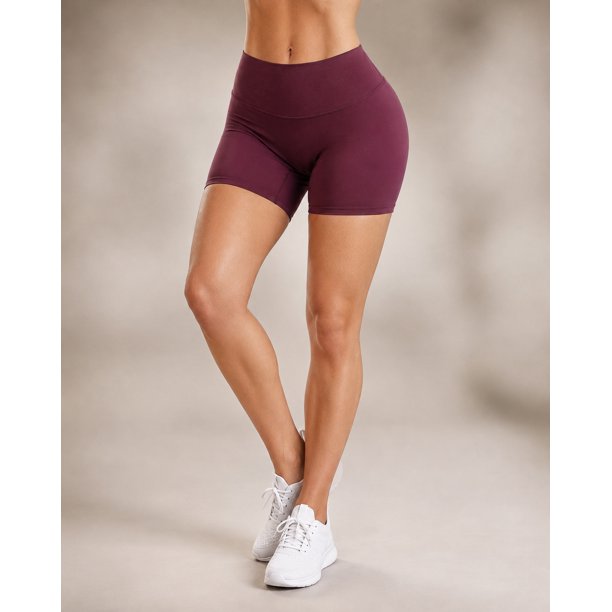 Short Deportivo Para Mujer Fitness Tiro Alto Origin