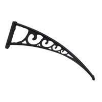 Magideal - Soporte De Toldo Estable Soporte De Soporte Para Sombrillas Soporte De Toldo Para Puerta De Ventana Fácil De Instalar Para Puerta Delantera De Ventana Negro