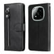 thumbnail image 4 of Funda con Cremallera para Xiaomi Redmi Note 14 Pro Plus 5G, Carcasa Cartera de Cuero PU con Soporte y Tarjetero, 4 of 5