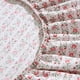 thumbnail image 3 of Juego de sábanas Laura Ashley King de satén de algodón suave como la mantequilla, rosa, 3 of 6