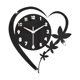 thumbnail image 1 of Reloj De Pared Acrílico Elegante Reloj Decorativo único Para Interior Oficina Dormitorio Negro, 1 of 5