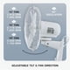 thumbnail image 5 of Ventilador eléctrico Hurricane Supreme 16" oscilante de 3 velocidades, 5 of 9