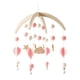 thumbnail image 2 of Cuna De Madera Para Bebé, Juguete Sensorial Móvil, Guardería Móvil Para Niños Recién Nacidos, Rosa Bebé, 2 of 5