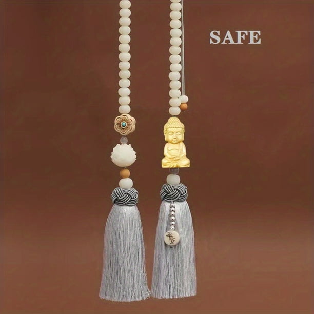 Unlock Fortune & Blessings With This Stylish Chinese Vintage Luxury Pendant Car Accessory - Perfect Gift for Birthdays, Christmas & New Year!