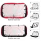 thumbnail image 3 of Speed Buggy-theme Car Rear Seat Covers Back Elastic Flexible Car Seat Covers Decorative Fits Most Cars 120x59x76cm, 3 of 6