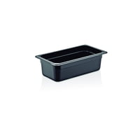 Gastroplast - Contenedor Policarbonato Negro Gn 1/3X10 Cm