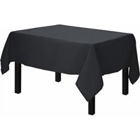 Genérico - Mantel Plástico Cumpleaños Fiesta Negro
