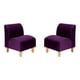 thumbnail image 1 of Set Poltrona Soft 1C Felpa 05 Morado, 1 of 5