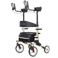 Rollator Walker Elenker Vertical Plegable Con Asiento Y Ruedas