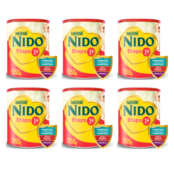 Pack 6 Leche Nido 1+ Protectus® 1350g