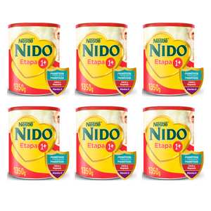 Pack 6 Leche Nido 1+ Protectus® 1350G