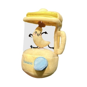 Magideal - Juguete De Fruta De Felpa Juguete Linda Muñeca De Frutas, Rotación De Cordón, Juguete Relleno Novedoso Suave Para Niños Regalos De Cumpleaños Para Niñ Banana