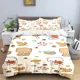 thumbnail image 2 of Exquisite Cartoon B-bubu Wallpaper Anime Digital Printing Bedding Set Duvet Cover Comforter Bed Youth Kids Girl Boys Gift, 2 of 5