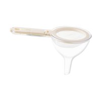 Bothyi - Embudo De Alimentos Con Colador De Malla Fina Colador De Malla Para Jugo Leche De Soja