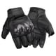 thumbnail image 3 of Guantes De Moto Medio Dedo Cuero De PU Ajuste Para Entrenamiento De Moto De Cross Verano M, 3 of 5