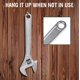 thumbnail image 4 of Llave ajustable Olympia Tools 10, acero forjado por goteo, de alta resistencia, 4 of 6