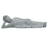 Bothyi - Estatua De Buda Durmiente Figuras Meditadoras Escultura De Piedra Arenisca Del Pasillo