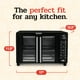 thumbnail image 3 of Combo de horno tostador y freidora Gourmia GTF7460 24L 1700W, 3 of 3