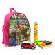 thumbnail image 3 of Mochila Escolar Desmarcar Pikmin Rosa, 3 of 6