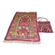 thumbnail image 3 of Alfombra De Oración Con Bolsa De Transporte, Alfombras Para Sala De Estar, Viaje, Dormitorio, Color Rojo, 3 of 5