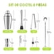 thumbnail image 2 of Juego De Coctelera Inoxidable Profesional Para Bar 8 Piezas, 2 of 3