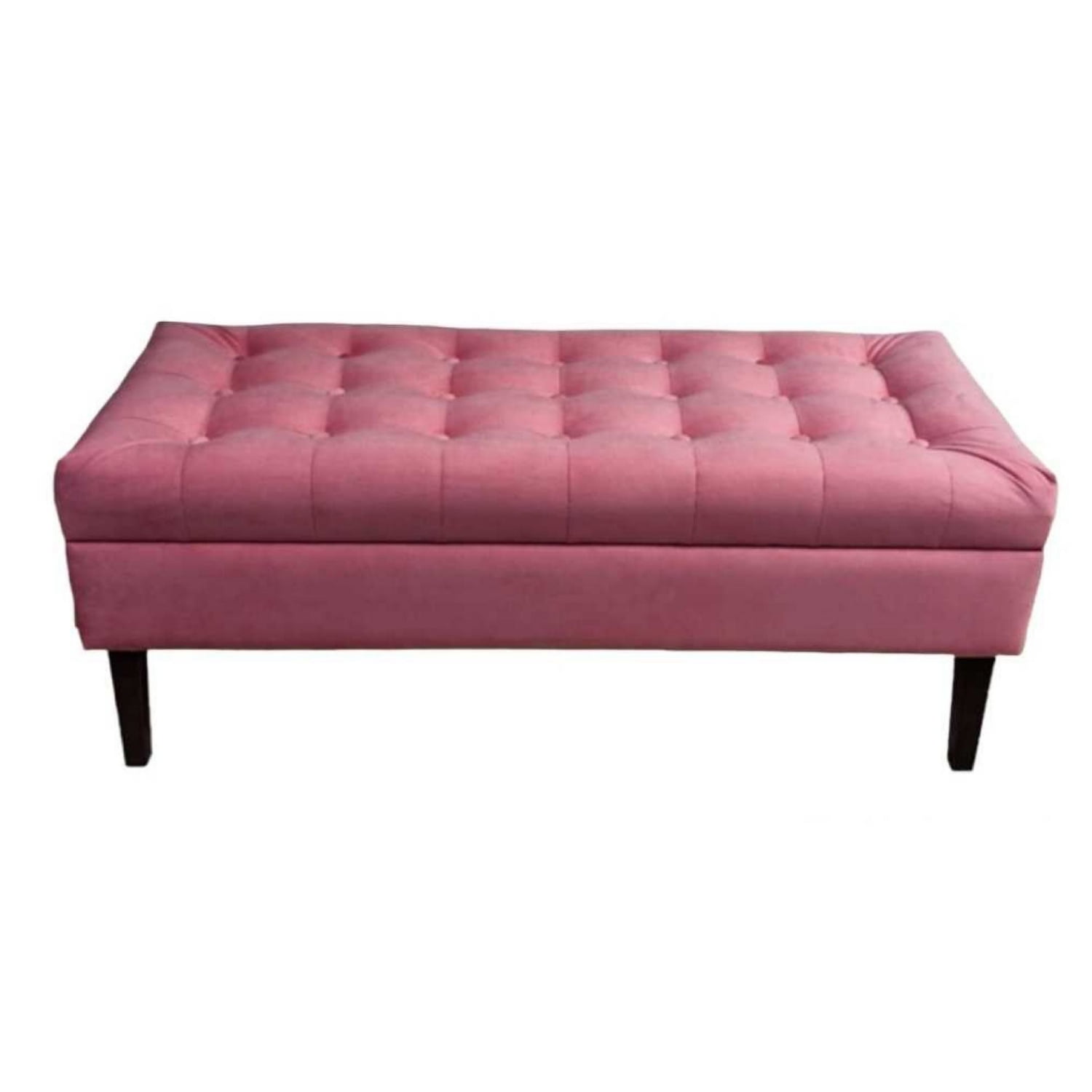 Tapiceria Moderna - Banqueta Baul Portofino Color Palo Rosa