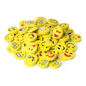 Safita - Gomas De Borrar Con Formas Set De X40 Unidades Niños K-Way - Amarillo