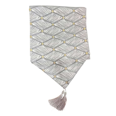 Oem - Mantel Camino De Mesa Tela Diseño Puntos 180X33Cm