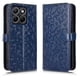thumbnail image 3 of Funda Cartera Lunares Motorola Edge 70 Fusion con Tarjetero, Correa y Soporte Azul, 3 of 6