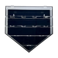 Ioensy - Vitrina De Béisbol Para Exhibir Pelotas De Béisbol, Estante De Exhibición Para Almacenamiento De Pelotas De Tenis, 12 Bolas