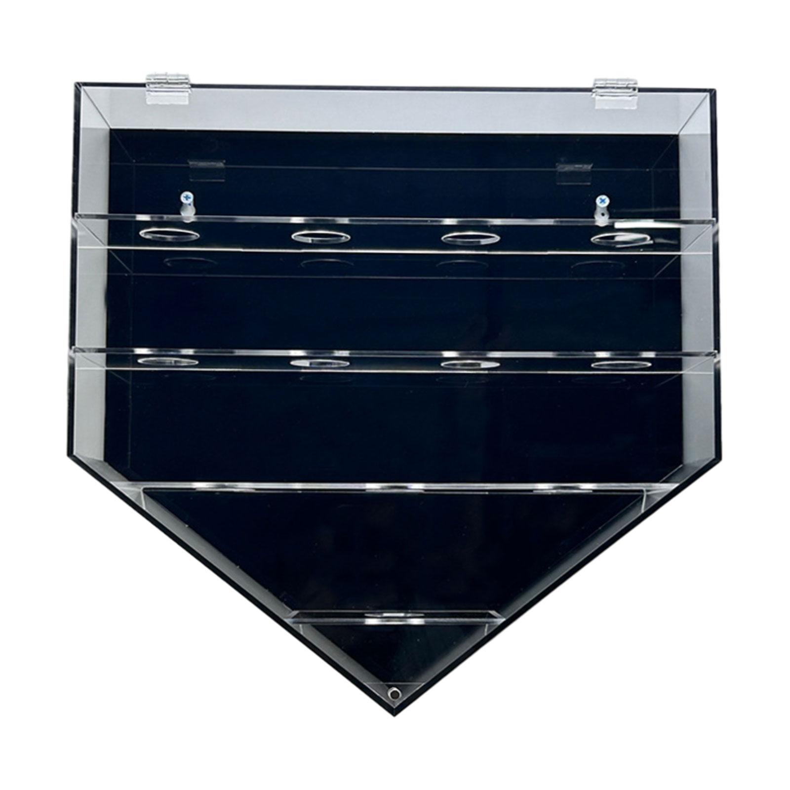 Ioensy - Vitrina De Béisbol Para Exhibir Pelotas De Béisbol, Estante De Exhibición Para Almacenamiento De Pelotas De Tenis, 12 Bolas