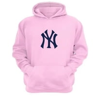 Genérico - Polerón Canguro New York Yankees Rosa Talla M Unisex