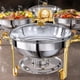 thumbnail image 1 of Juego de platos para buffet y catering GGIU, 5 litros, de acero inoxidable, 1 of 6