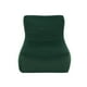 thumbnail image 1 of Pouf Tatto 1c Felpa Verde Botella, 1 of 5