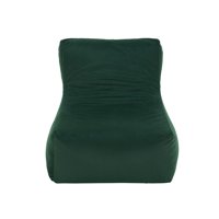 Bodevir - Pouf Tatto 1C Felpa Verde Botella